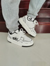 森馬（senma）男鞋2025秋冬新款青少年运动休闲国潮鞋子男士轻便小白鞋百搭板鞋 108白黑 39 实拍图