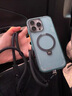 图拉斯支点壳Q3Air【专业4米防摔气囊丨摄影级支架】 适用苹果17promax手机壳iphone16pro磁吸15透明磨砂 【冰川竞速】冰川绿丨4米防摔 iPhone15ProMax 实拍图