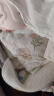 威尔贝鲁（WELLBER）儿童睡衣七分袖套装男女童装竹棉纱布家居套装25夏 花园小兔110cm 晒单实拍图