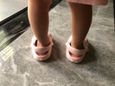 SEVEN ONLY OLINE口水鲨儿童拖鞋男童女孩夏季2025新款居家用软底婴幼儿宝宝凉拖鞋 粉色 14 0 内长14cm 脚长约13.5穿 实拍图