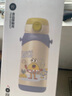 babycare儿童保温杯水杯水壶吸管杯大宝宝学饮杯316不锈钢三合一上学600ml 实拍图