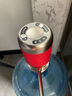 佰好佳桶装水抽水器电动上水器饮水机大桶水加水器自动取水器水桶吸水器 中国红【304不锈钢 无线充电式】 实拍图