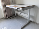 乐歌（Loctek）【政府补贴】儿童学习桌实木电动升降桌小学写字书桌家用1.2mT4 实拍图
