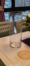 豪斯特丽（HOSTLY）直筒透明玻璃花瓶 特大号客厅摆件 富贵竹玫瑰百合插花平光花瓶 直径15高30 实拍图