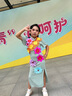 富罗迷女童皮鞋春秋季新款方口透气软底单鞋儿童校园演出鞋 米色 34  实拍图