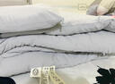 大豆纤维被芯冬季加厚棉被双人四季被子学生宿舍单人夏被春秋被 绅士灰 150*200cm5斤春秋被 实拍图
