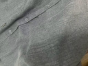 烨白老年人衣服爷爷款80岁夏季棉麻套装爸爸装夏装60-70-80岁老人宽松 棉麻浅灰+深蓝裤子 175/41【建议重125-140斤】 实拍图