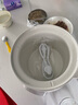 美的（Midea）煲汤电炖锅3-4人用  家用电砂锅煲汤锅炖汤蛊电炖锅 慢炖多功能煮小米粥  可预约保温 【白瓷内胆】DG30E201 3L 实拍图
