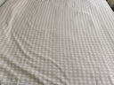 亚麻凉席哈尔滨特产夏季精梳棉麻素色亚麻凉席亚麻床单 单条亚麻色四菱格（无枕巾枕套） 双人凉席 180cm*210cm 实拍图