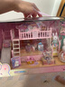 雅斯妮威尼兔城堡雅斯妮双层床儿童女孩过家家玩具小屋大别墅小兔子卧室 威尼兔温馨双层床 实拍图