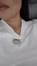 老凤祥双子蝴蝶银项链女士小众时尚锁骨链情人节生日礼物送女友老婆纪念 双子蝴蝶套链 实拍图
