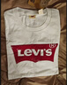 Levi's李维斯情侣美式宽松印花时尚简约舒适潮流纯棉圆领短袖T恤 白色 002A0-0000 M 实拍图