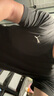 彪马（PUMA）纯色宽松短袖T恤男女情侣款新款夏季运动上衣 690409 黑色-01 XL (185/104A) 实拍图