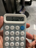 得力(deli)便携款学生计算器 马卡龙迷你计算器 亲肤按键 小学简易计算适用 学习用品 蓝TE10 实拍图