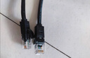 绿联六类屏蔽网线 CAT6类千兆网络连接线 工程家用电脑宽带8芯双绞成品跳线 黑20米55179 实拍图