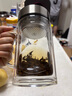 富光银离子抗菌高硼硅玻璃杯大容量带茶隔水杯子办公加厚泡茶杯送礼 实拍图