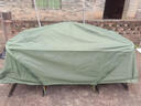 都格（Duge）（现货速发） 离地帐篷户外双人防暴雨免搭建野营加厚单人防晒露 军绿色（单人210*80*120cm） 实拍图