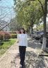帛芮休闲裤女夏季速干裤美式提臀高腰阔腿工装裤女直筒运动裤伞兵裤 实拍图