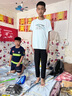 安踏儿童T恤男童短袖速干衣2025夏运动T女童跑步短袖T恤衫A52527116 实拍图