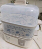 小熊（Bear）煮蛋器 蒸蛋器 小型多功能迷你电蒸锅单双层早餐神器鸡蛋羹一体机一人用ZDQ-D12R3 实拍图