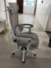 南皇人体工学椅子护腰电脑椅书房家用舒适久坐可躺办公室午休座椅电竞 4向3腰靠白-4级气杆-搁脚-分压尼脚-软包联动-155° 155-180度(含) 联动扶手 4向3腰靠 实拍图