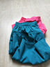 【可放手机】冰丝速干运动短裤跑步三分裤情侣款沙滩裤短裤运动裤 湖蓝+西瓜红 XL （推荐125-140斤） 实拍图