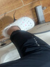 卡骆驰crocs洞洞鞋贝雅男鞋女鞋轻便耐磨一脚蹬拖鞋休闲鞋|10126 白-100 37 /38(230mm) 实拍图