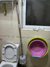 百家好世旋转拖把36cm宽131cm长2拖布省力杆盘拖地桶免手洗家用一拖净地拖 实拍图