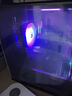 宁美 定制 N系列 台式电脑机箱风扇 主机散热风扇 LED 炫光 12CM 静音 降温 /单拍不发货/搭配主机下单 宁美玄冰 ARGB（黑色） 实拍图