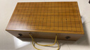 紫湖围棋五子棋套装楠竹棋罐可折叠棋盘大号儿童露营361颗仿玉棋子 实拍图
