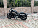 车兰达二手奔达金吉拉300灰石300双缸水冷哈雷复古太子巡航摩托车可上牌 黑色 可以过户上牌 实拍图