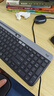 罗技（Logitech）K580无线蓝牙超薄静音键盘 办公键盘笔记本电脑手机Mac平板ipad键盘双模外接键盘薄膜便携多屏家用 超薄键盘-星空灰 实拍图