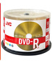 杰伟世（JVC）DVD-R 光盘/刻录盘 16速4.7GB 桶装50片 投标/视频/档案存储 空白档案级光盘刻录碟 实拍图