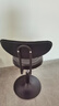 新颜值主义吧台椅高脚凳酒吧椅子转椅升降椅家用圆凳子吧台椅靠背化妆凳 黑色矮款【升降范围39-54CM】 实拍图