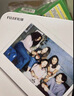 富士（FUJIFILM）instax拍立得wide400 一次成像复古相机 wide300/evo 即拍即得相纸 新年礼物 年会奖品 情人节礼盒 五寸宽幅100张 官方标配 实拍图