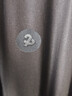 杰克·琼斯（JACK&JONES）25年男装T恤男夏季T恤舒适男士短袖凉感多色上衣纯色水洗不易走形 E40黑色 3XL 实拍图