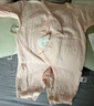 贝瑞加（Babyprints）宝宝连体衣2件装婴儿长袖纯棉家居服护肚连身衣柔软爬服 粉66 实拍图