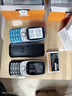 金立（Gionee）老年人手机4G全网通 超长待机老年机 大字大声大按键大屏学生备用功能机双卡双待G320 蓝色  实拍图