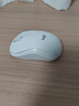 罗技（Logitech）M221 轻音鼠标 无线鼠标 办公鼠标 对称鼠标 带无线微型接收器 米白色 实拍图