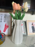 京东鲜花陶瓷花瓶高级感奶油风插花器水养鲜花玫瑰客厅餐桌装饰简约摆件 实拍图