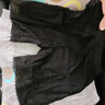 百吉祥口袋安全裤防走光薄款大码胖mm200斤夏保险裤打底裤女内裤短裤 灰色+黑色 XL 【120-140斤】 实拍图