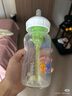 布朗博士玻璃奶瓶 0-3月新生婴儿防胀气防呛 宽口径奶瓶150ml 萌兔 实拍图