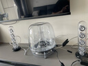 哈曼卡顿（Harman/Kardon）水晶三代音响 桌面电视电脑音箱 室内多媒体下沉式低音炮 SoundSticks 3代环绕立体声 透明款 实拍图