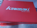 kawasaki川崎羽毛球鞋防滑耐磨男女同款运动训练鞋003 专业款白色 37  实拍图