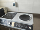 普来旺商用家用电磁炉双灶多头大功率3500W5000W双头组合电磁炉商用台式凹面多眼煲仔炉电磁灶 商用平凹电磁炉5000W+5000 实拍图