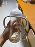 贝亲奶瓶ppsu 吸管奶瓶 重力球奶瓶一岁以上自然离乳奶瓶双把手大容量 330ml 一岁以上 实拍图