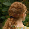 依慧达（Evita Peroni ）【明星同款】高弹头绳发圈花色简约发绳高马尾盘发黑色大号皮筋 晒单实拍图