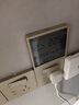 杜克温湿度计室内时钟wifi智联家用数显电子可贴可立TH3 香槟金 实拍图