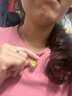 周六福足金黄金项链女牡丹花吊坠AC062228约5.38g42+2cm生日礼物计价 实拍图