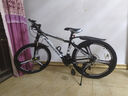 金武端自行车成人山地车公路赛车单车骑行变速超轻越野中学生初中青少年 旗舰版-三刀轮-黑白色 26寸24速 实拍图